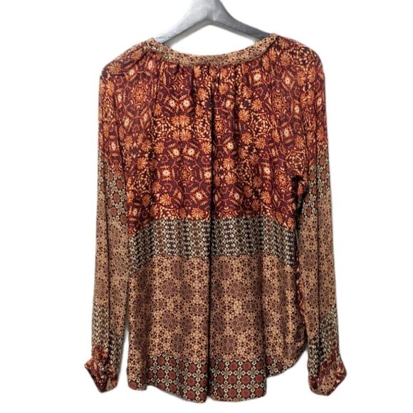 GYPSY 05 Silk Blend Boho Blouse S - Picture 8 of 10